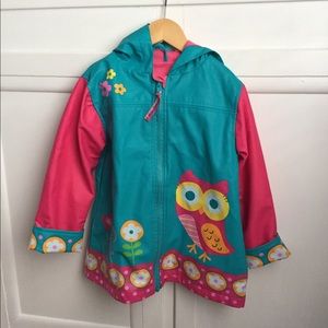Stephen Joseph owl rain coat - 4/5